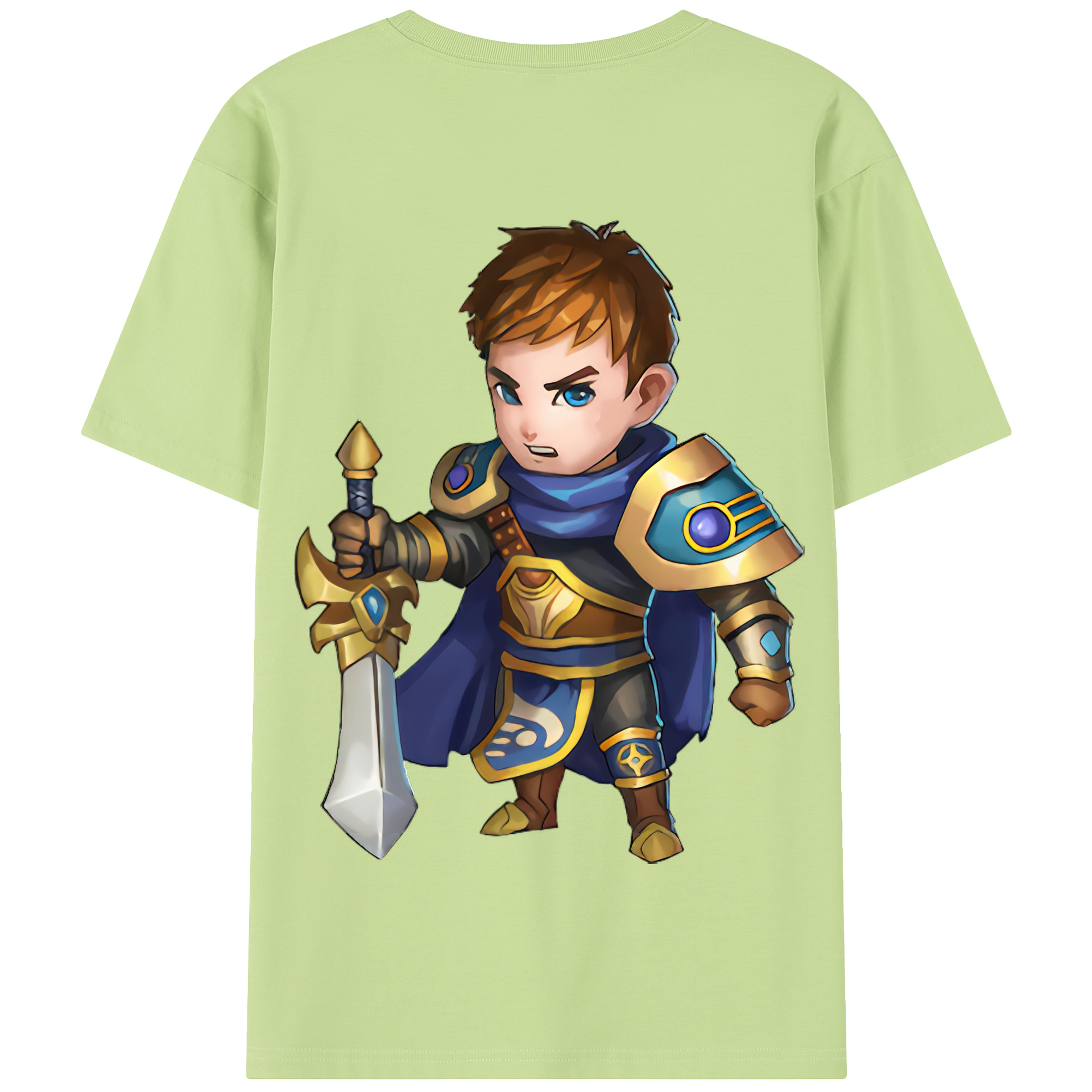 リーグ・オブ・レジェンド League of Legends LOL 綿100％半袖Tシャツ（背面プリント）